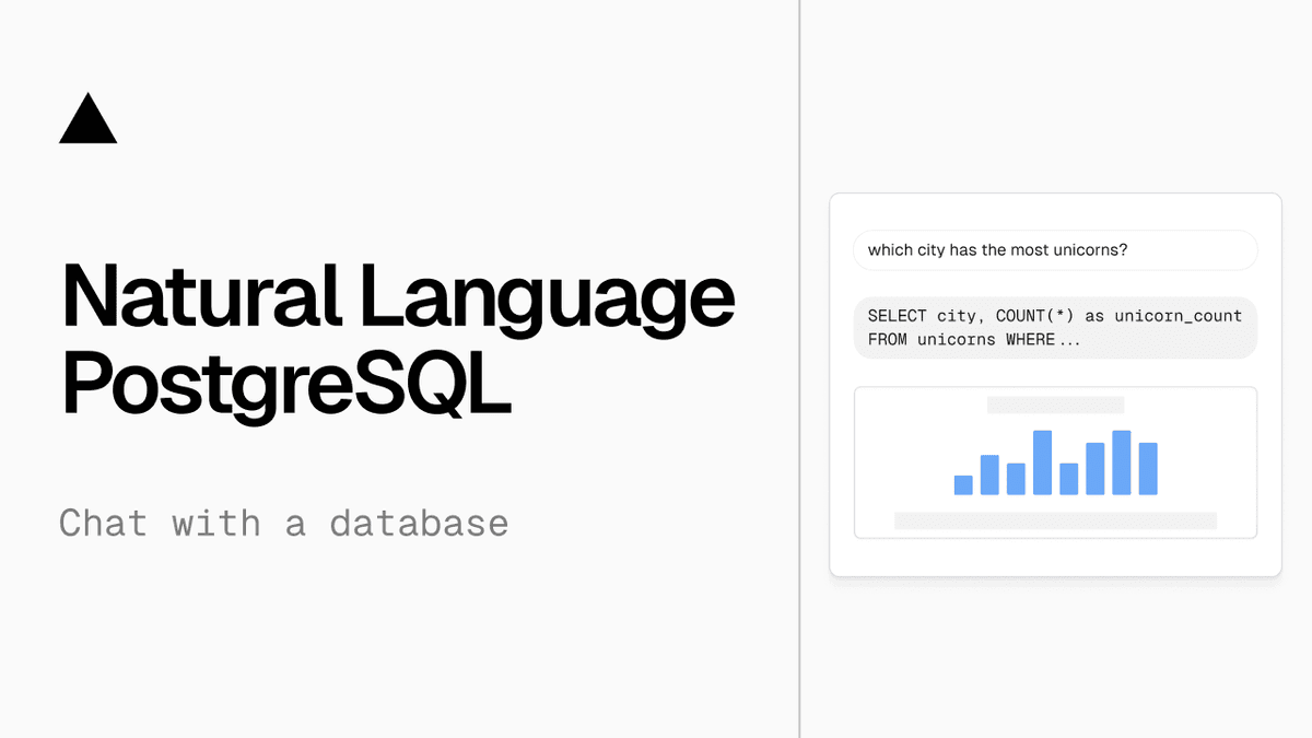 Natural Language PostgreSQL